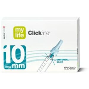 Inzulínové jehly - univerzální  MYLIFE CLICKFINE 10 MM