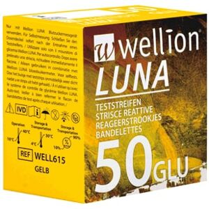 Testovací proužky Wellion LUNA GLU 50 ks
