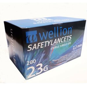 Bezpečné lancety Wellion 23G(200ks)