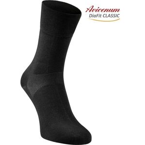 Ponožky pro diabetiky Avicenum DiaFit CLASSIC bavlněné - černá velikost 36 - 39