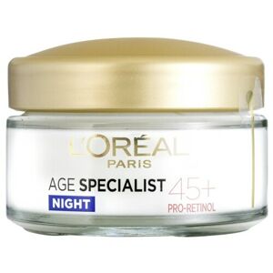 L’Oréal Paris Age Specialist 45+ noční krém proti vráskám 50ml