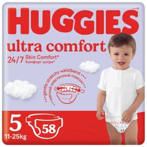 HUGGIES Ultra Comfort 5 11-25kg 58ks