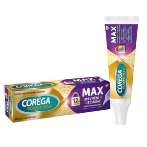 Corega Power Max Upevnění+Utěsnění fixační krém 40g