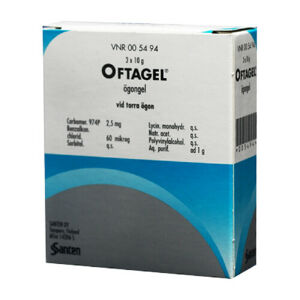 OFTAGEL 2,5MG/G oční podání gel 30G