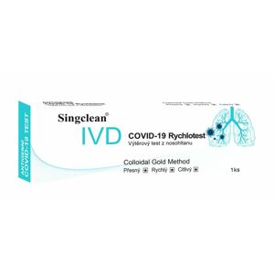 Singclean® COVID-19 testovací sada (metoda koloidního zlata), SÚKL ev.č. 01028558