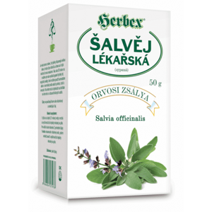HERBEX Šalvěj lékařská čaj sypaný 50g