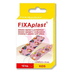 FIXAplast KIDS náplast s polštářkem strips 10ks