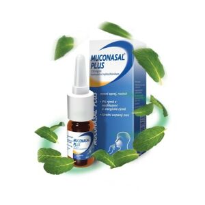Muconasal Plus nosní sprej 10 ml 1,18 mg/ml
