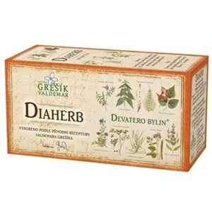 Čaj bylinný DIAHERB  20 x 1,5g